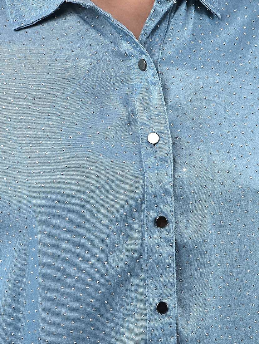 women collared long sleeve shirt - 22178351 -  Standard Image - 6