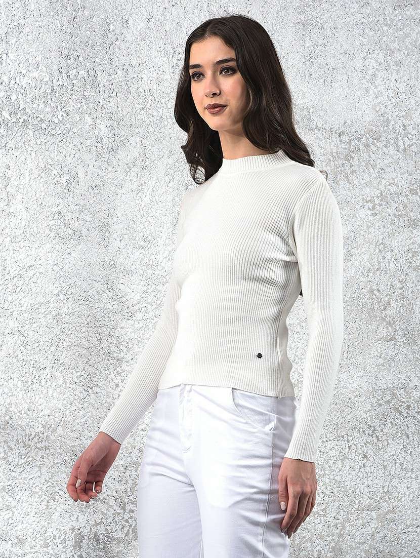 women soldi mock neck long sleeve pullover - 22178385 -  Standard Image - 1