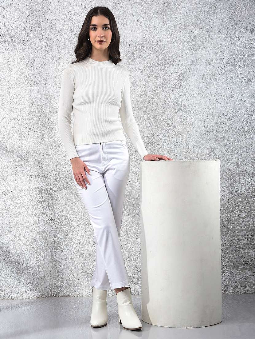 women soldi mock neck long sleeve pullover - 22178385 -  Standard Image - 4