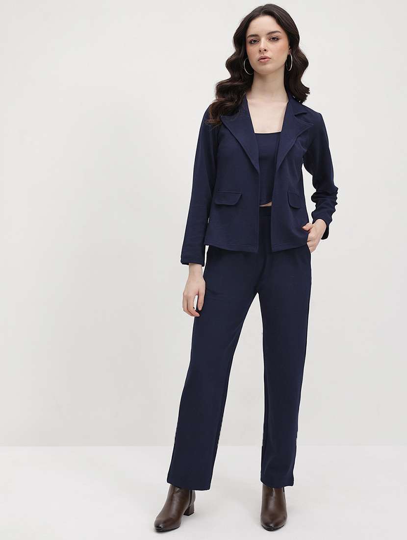 women blazer and trouser with tank top set - 22178426 -  Standard Image - 1