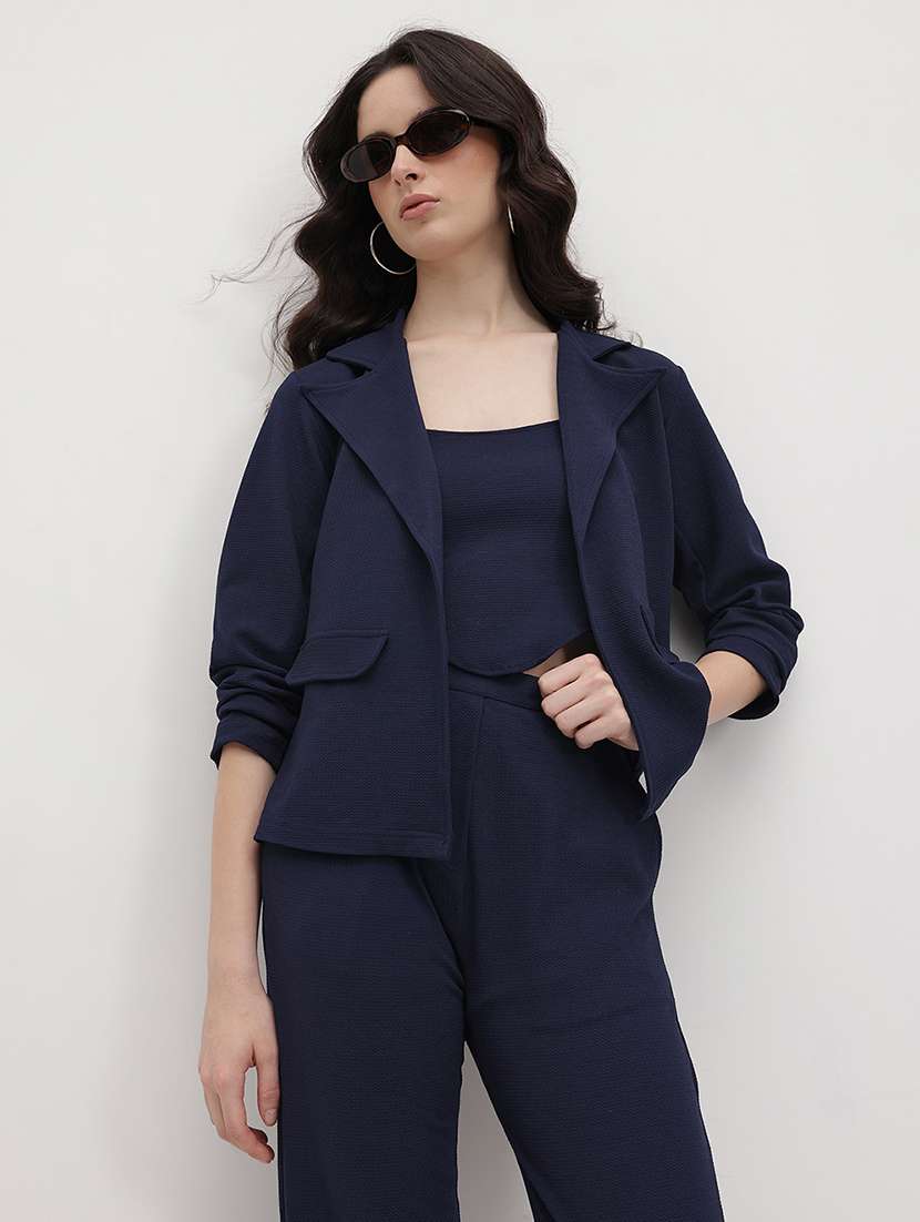 women blazer and trouser with tank top set - 22178426 -  Standard Image - 4