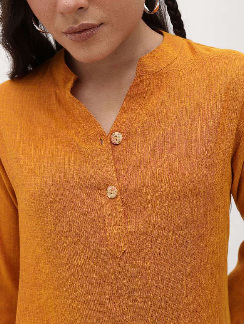 women solid top and trouser co-ord set - 22178430 -  Standard Image - 4