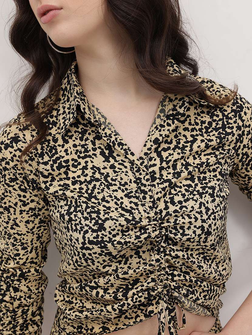 Women Animal Print Top And Trouser Co-ord Set - 22178436 -  Standard Image - 4
