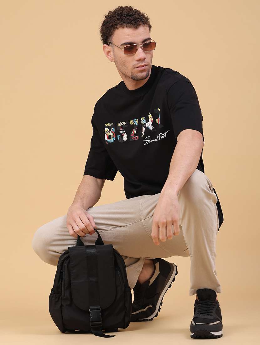 men printed short sleeve regular fit t-shirt - 22178681 -  Standard Image - 4