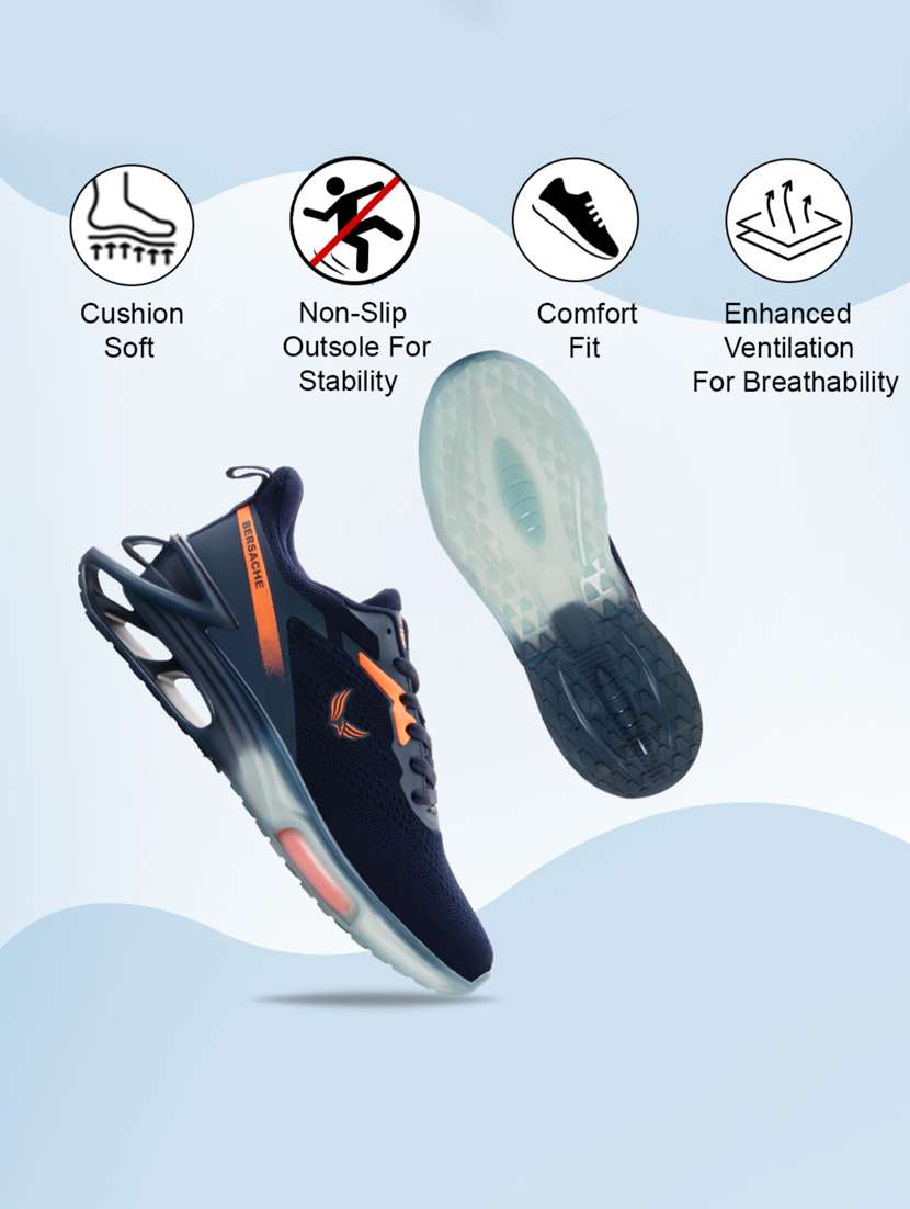 men solid lace up sport shoe - 22178989 -  Standard Image - 4