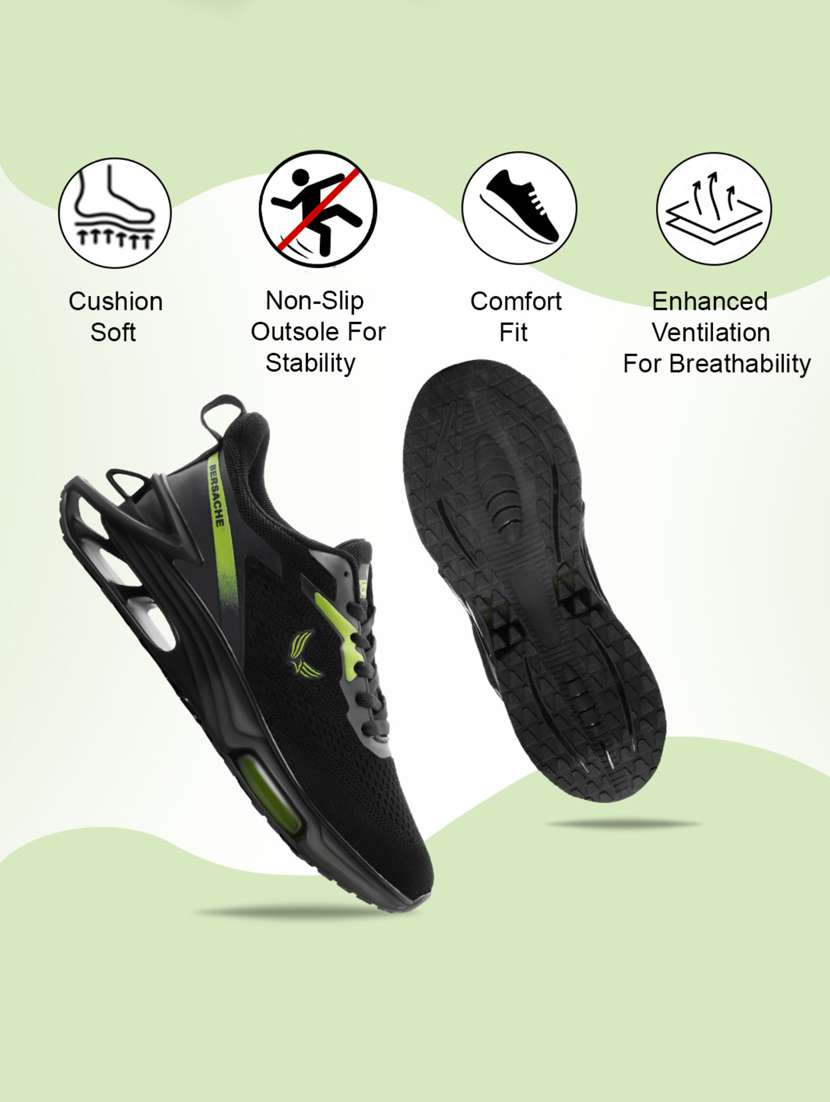 men solid lace up sport shoe - 22178991 -  Standard Image - 4