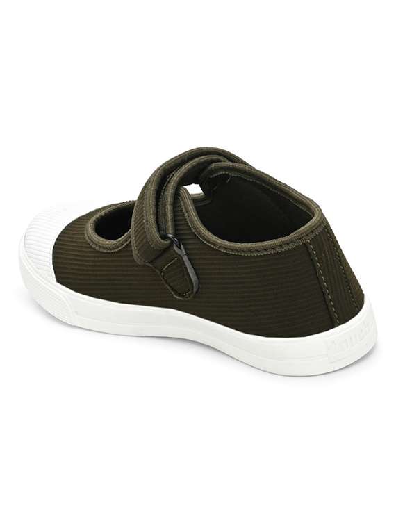 women olive lace-up sneaker - 22179515 -  Standard Image - 4