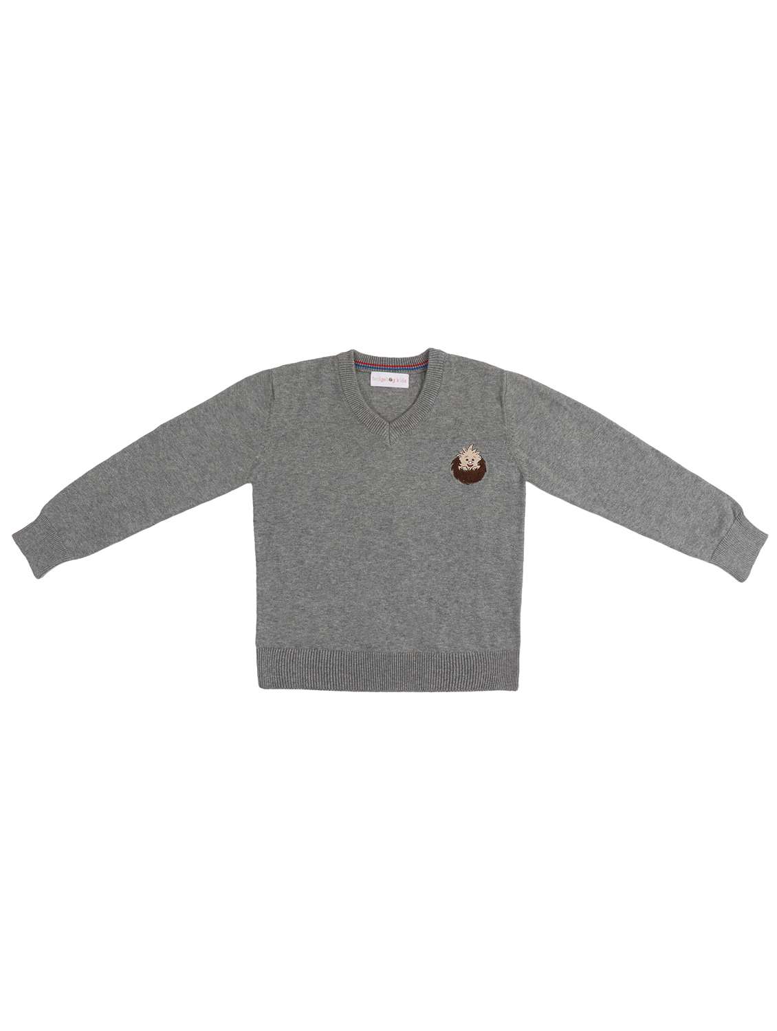 boys solid long sleeve sweater - 22179526 -  Standard Image - 1