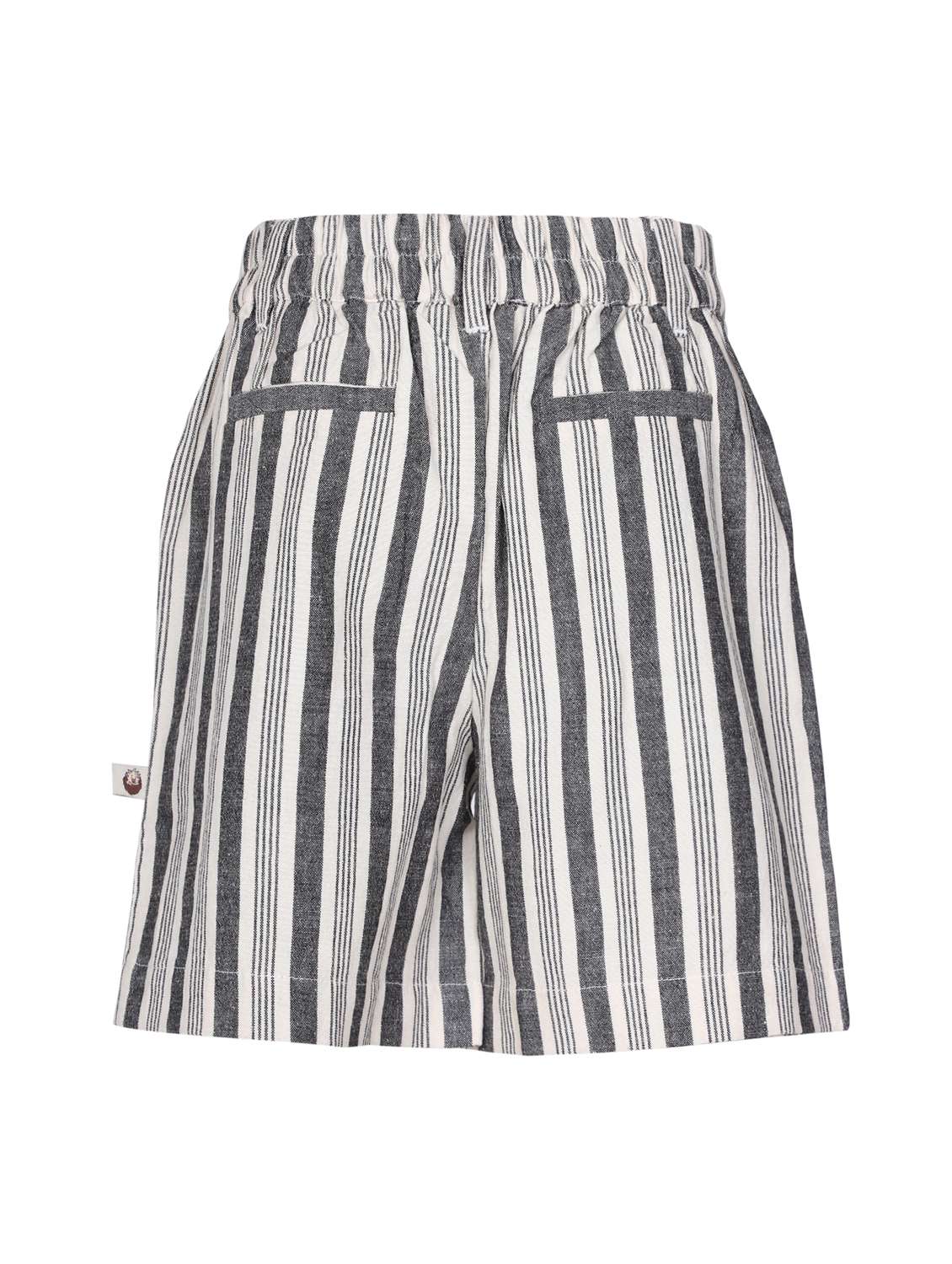 boys striped mid rise regular fit shorts  - 22179545 -  Standard Image - 4