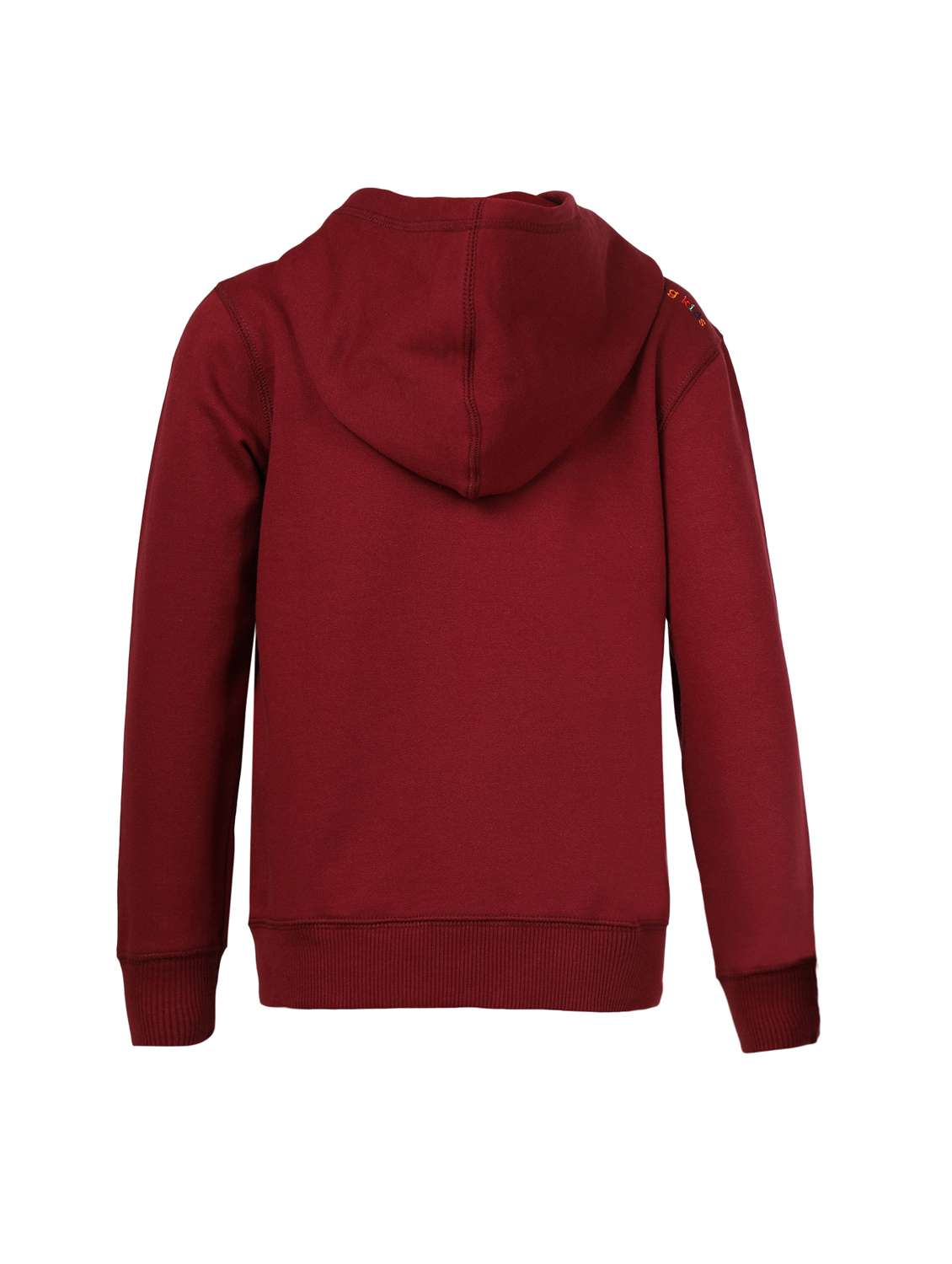 boys solid long sleeve hooded sweatshirt - 22179546 -  Standard Image - 4