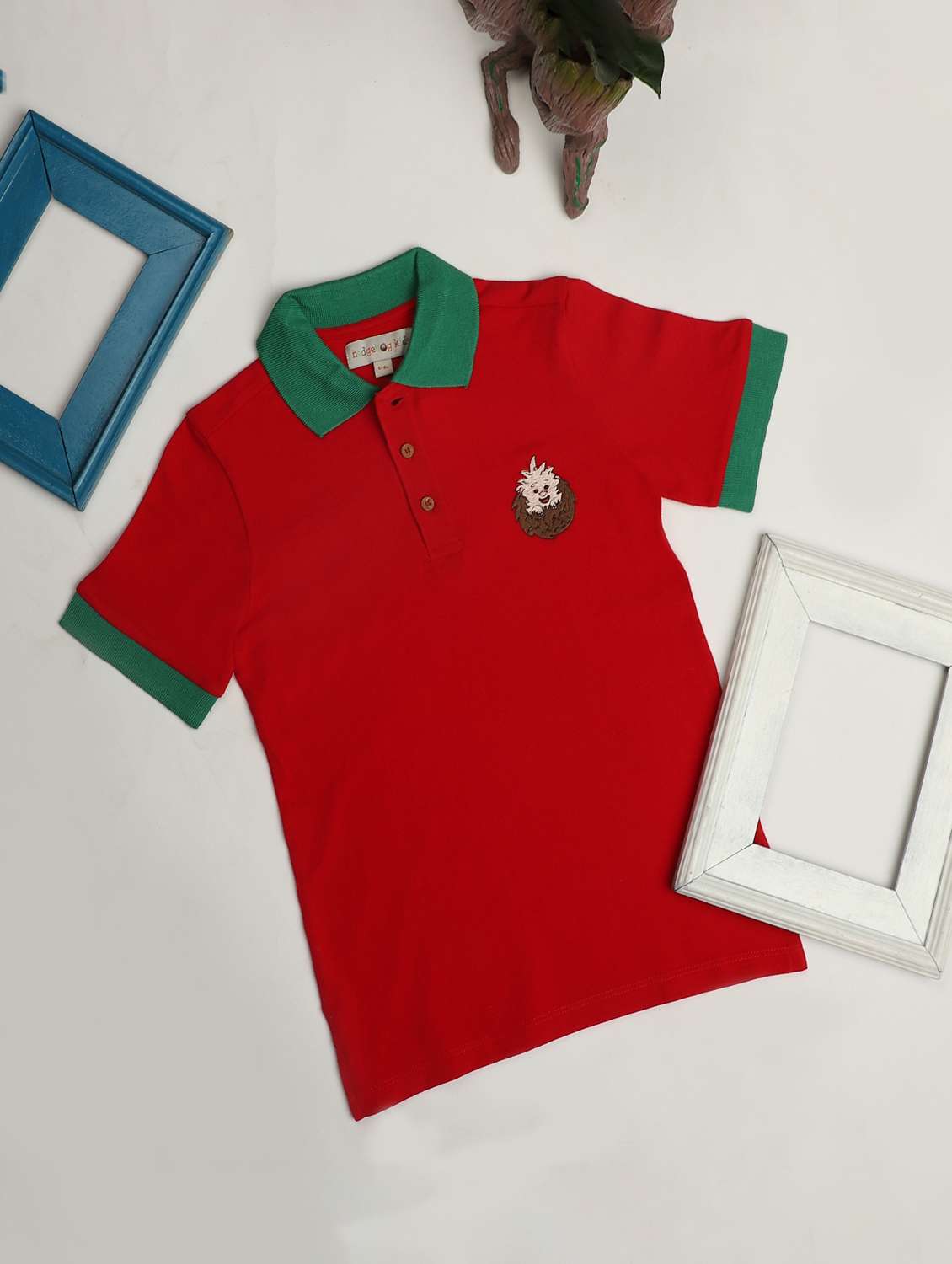 boys solid short sleeve polo t-shirt - 22179550 -  Standard Image - 1