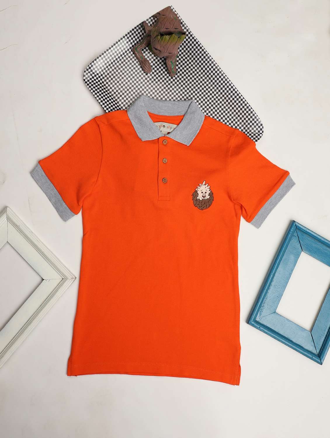 boys solid short sleeve polo t-shirt - 22179553 -  Standard Image - 1
