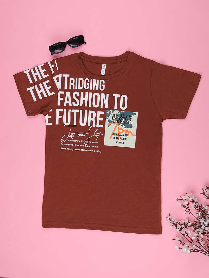 boys printed short sleeve t-shirt - 22179671 -  Standard Image - 1