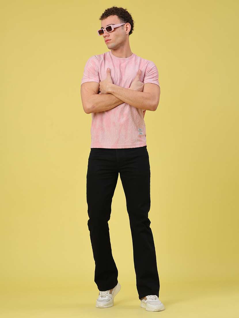 men solid mid rise bootcut jeans  - 22179852 -  Standard Image - 4