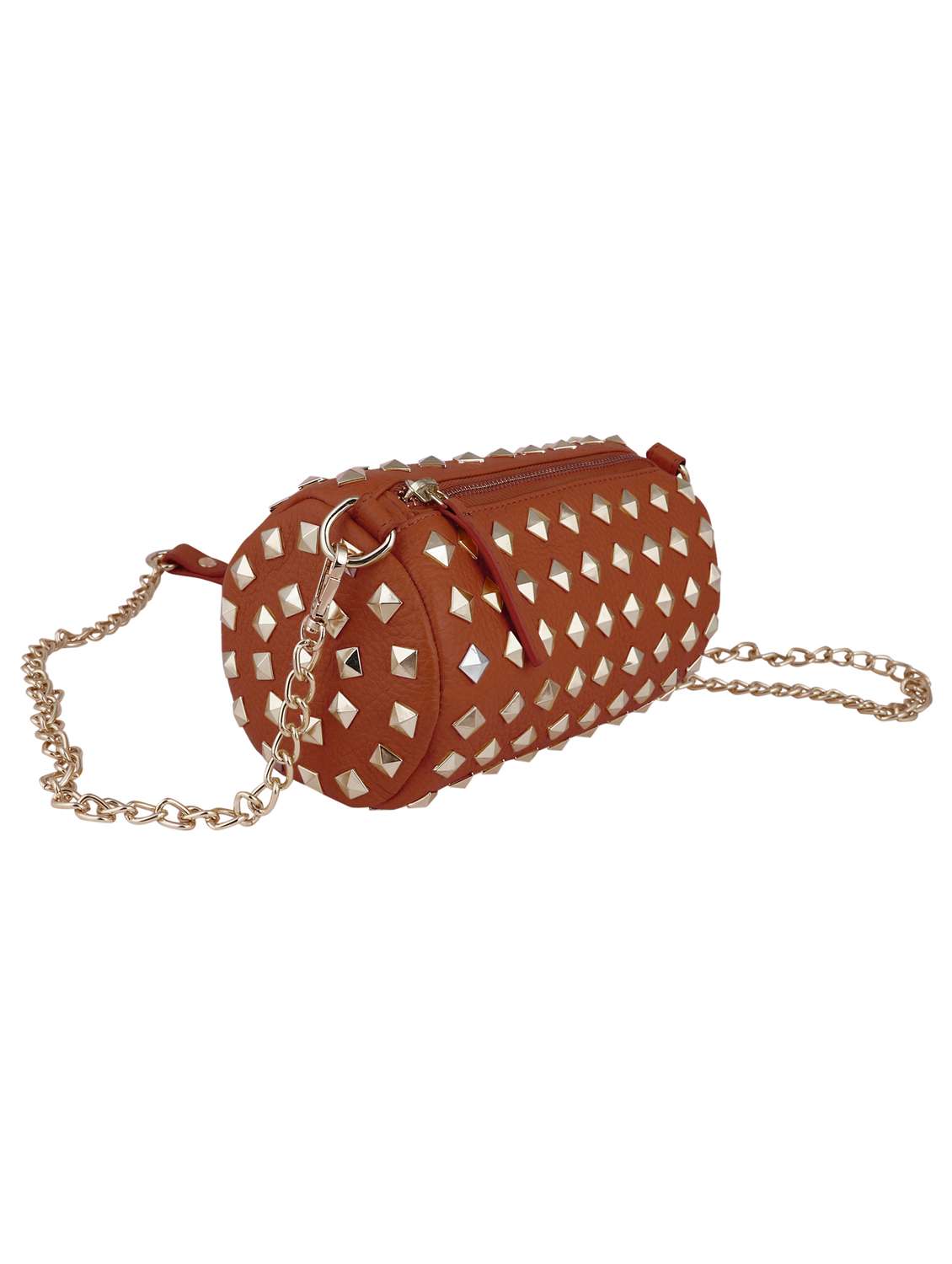 girls leather studded sling bag - 22179903 -  Standard Image - 4