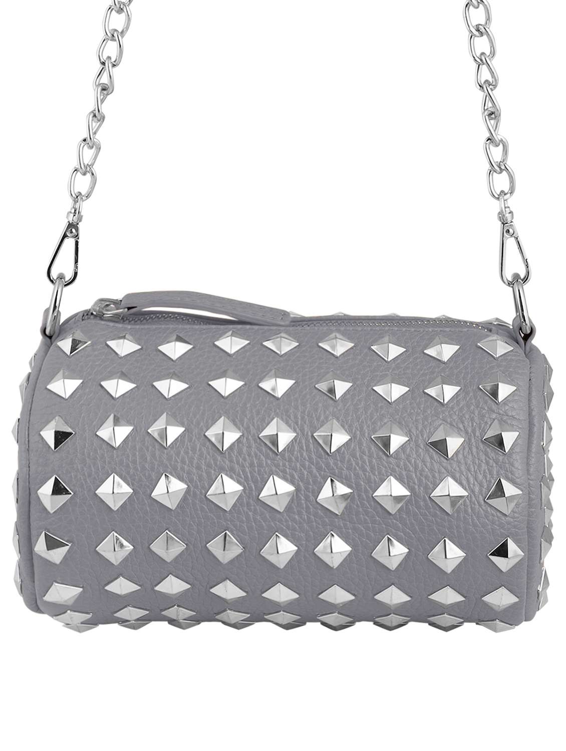 girls leather studded sling bag - 22179904 -  Standard Image - 1