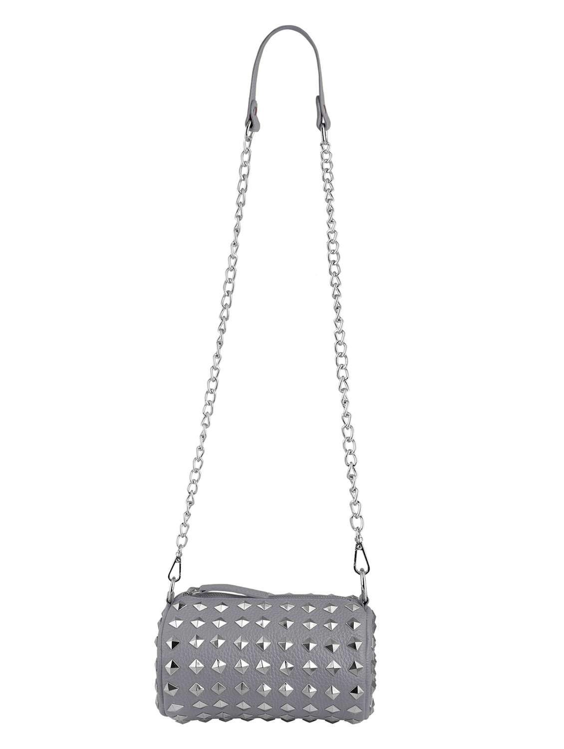 girls leather studded sling bag - 22179904 -  Standard Image - 6