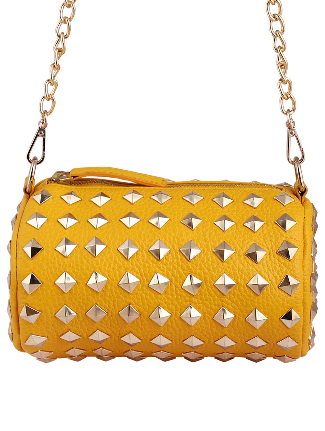 girls leather studded sling bag - 22179905 -  Standard Image - 1