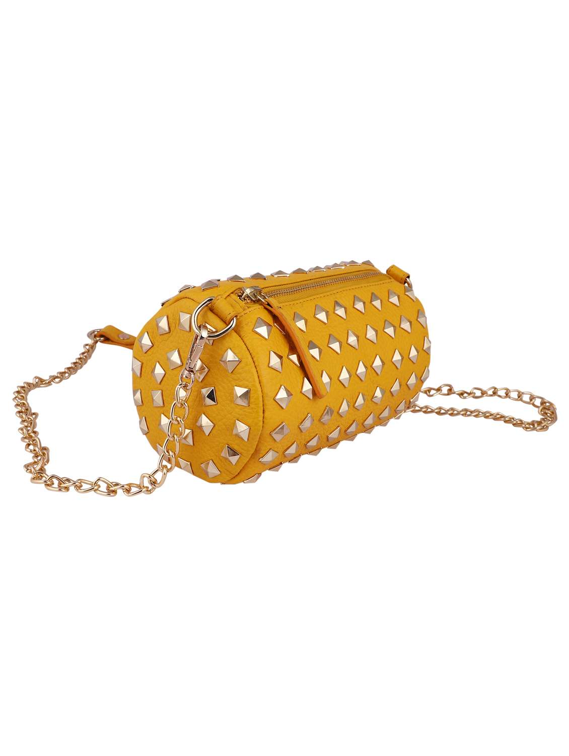 girls leather studded sling bag - 22179905 -  Standard Image - 4