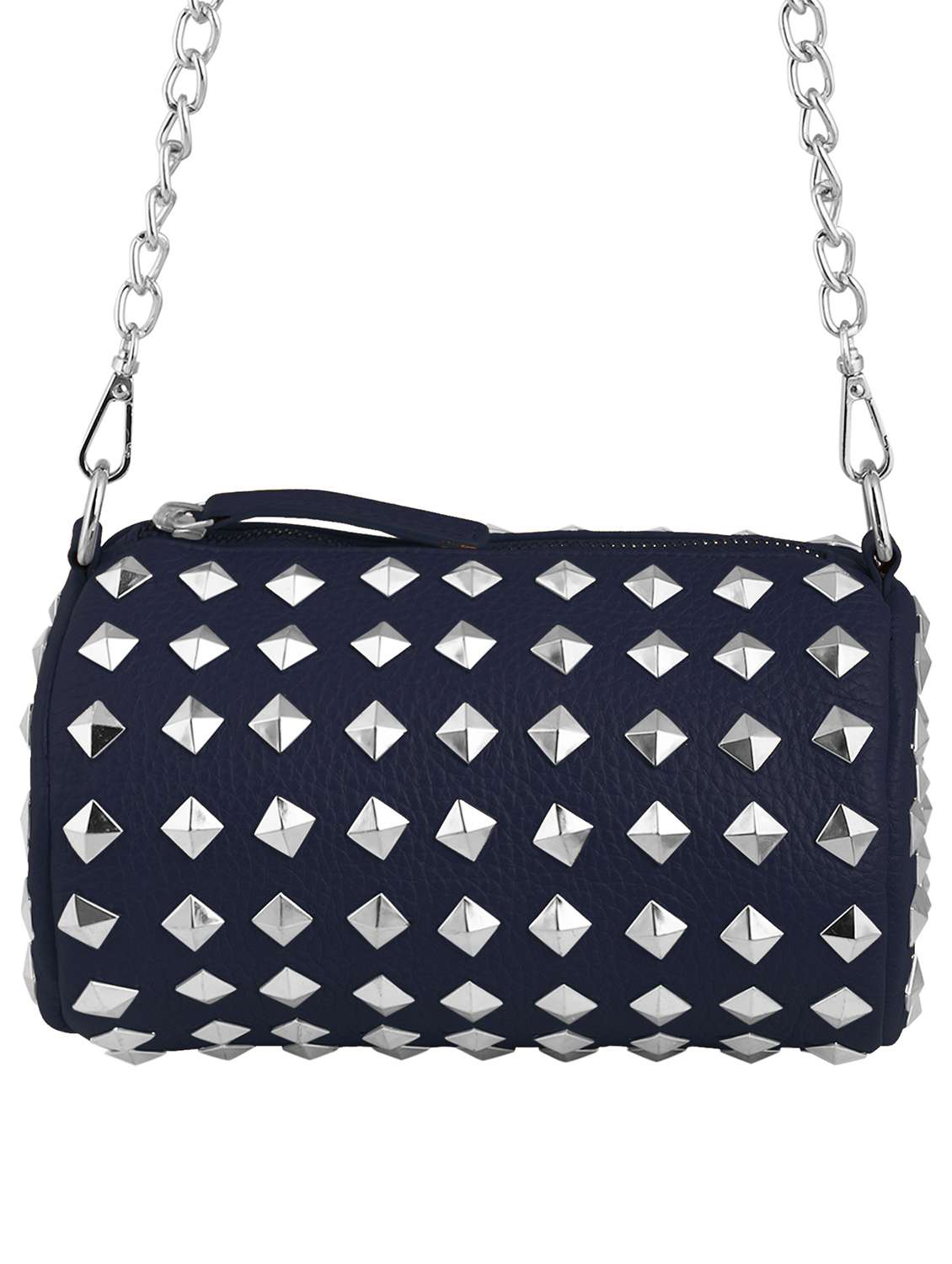 girls leather studded sling bag - 22179907 -  Standard Image - 1