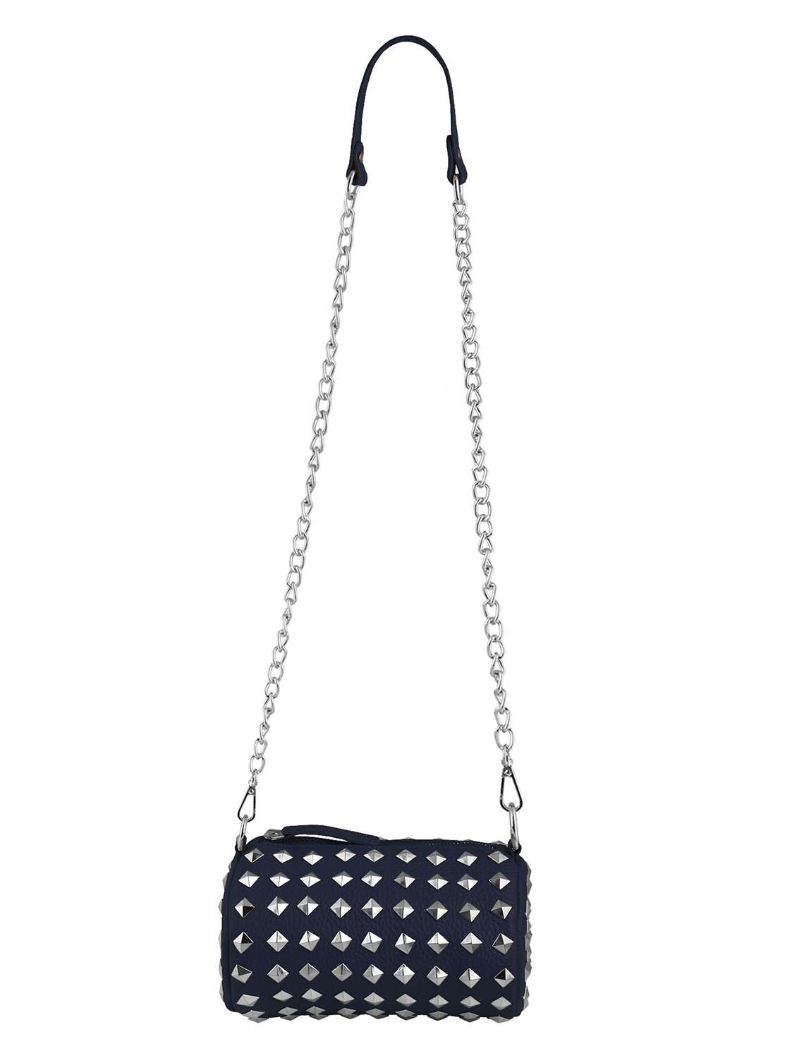 girls leather studded sling bag - 22179907 -  Standard Image - 6
