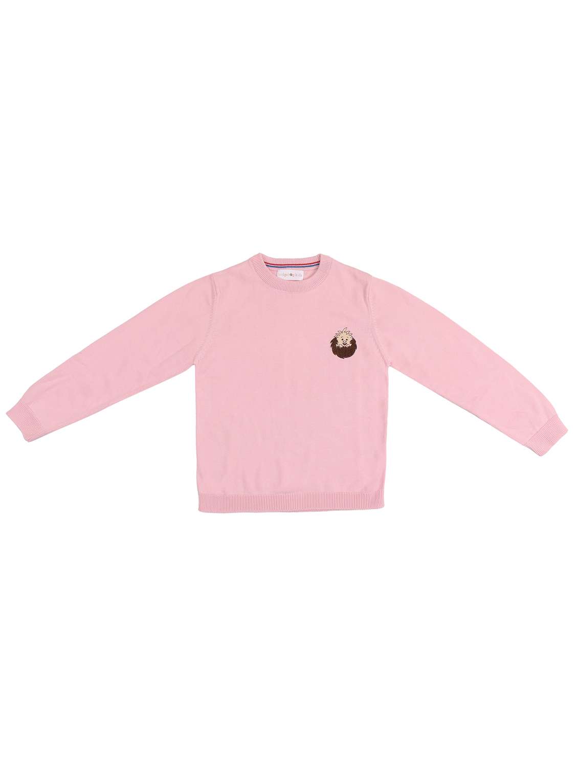 girls solid long sleeve sweater - 22179915 -  Standard Image - 1