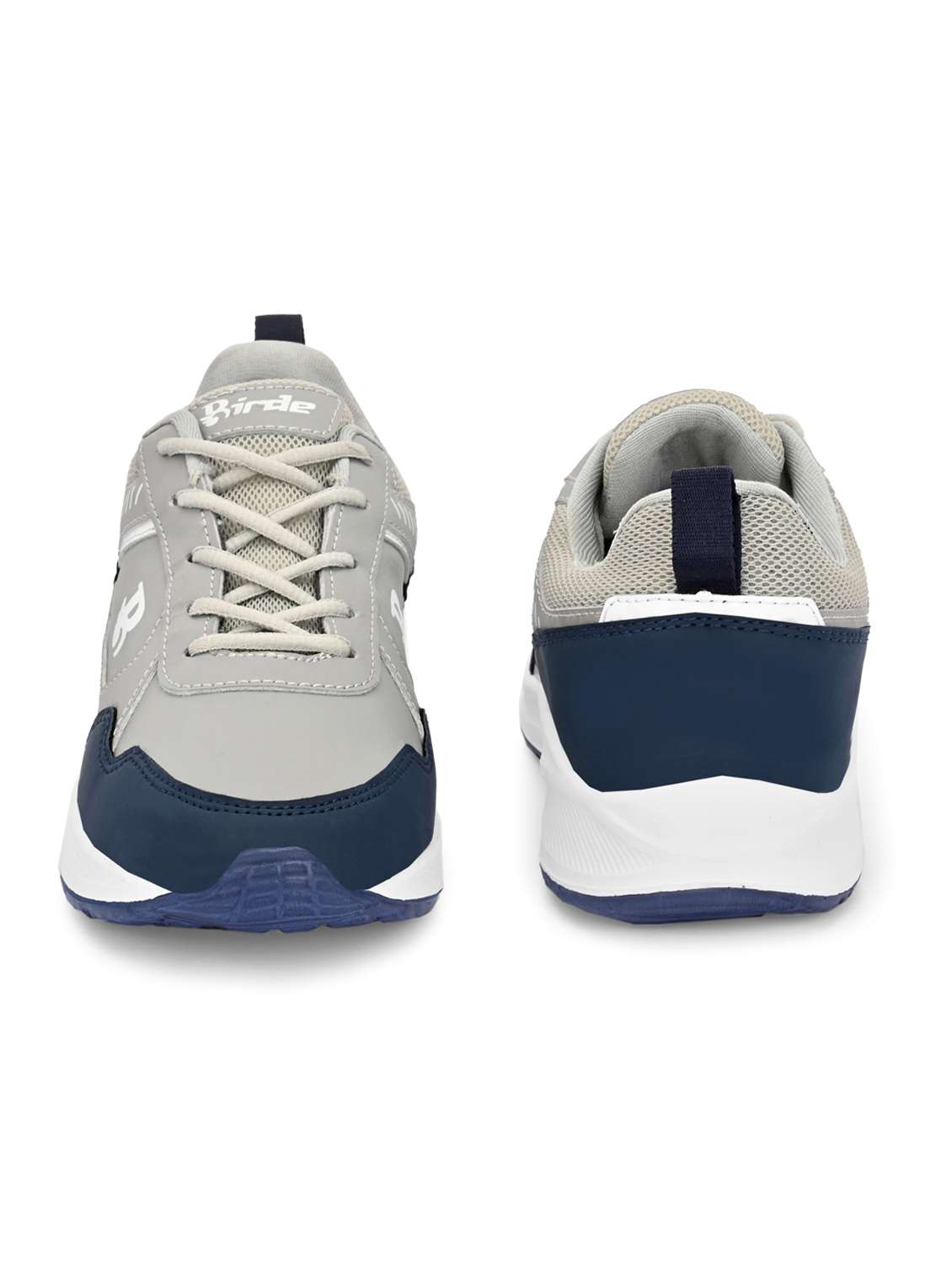 men grey lace up sport shoe - 22179975 -  Standard Image - 4