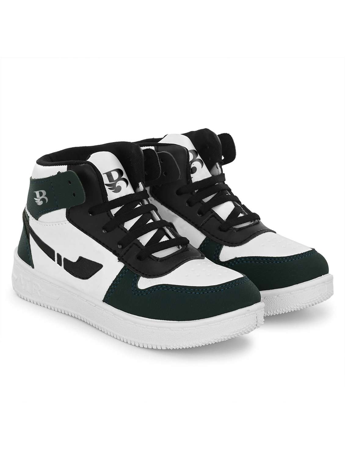 boys lace up high ankle sneaker - 22179995 -  Standard Image - 1