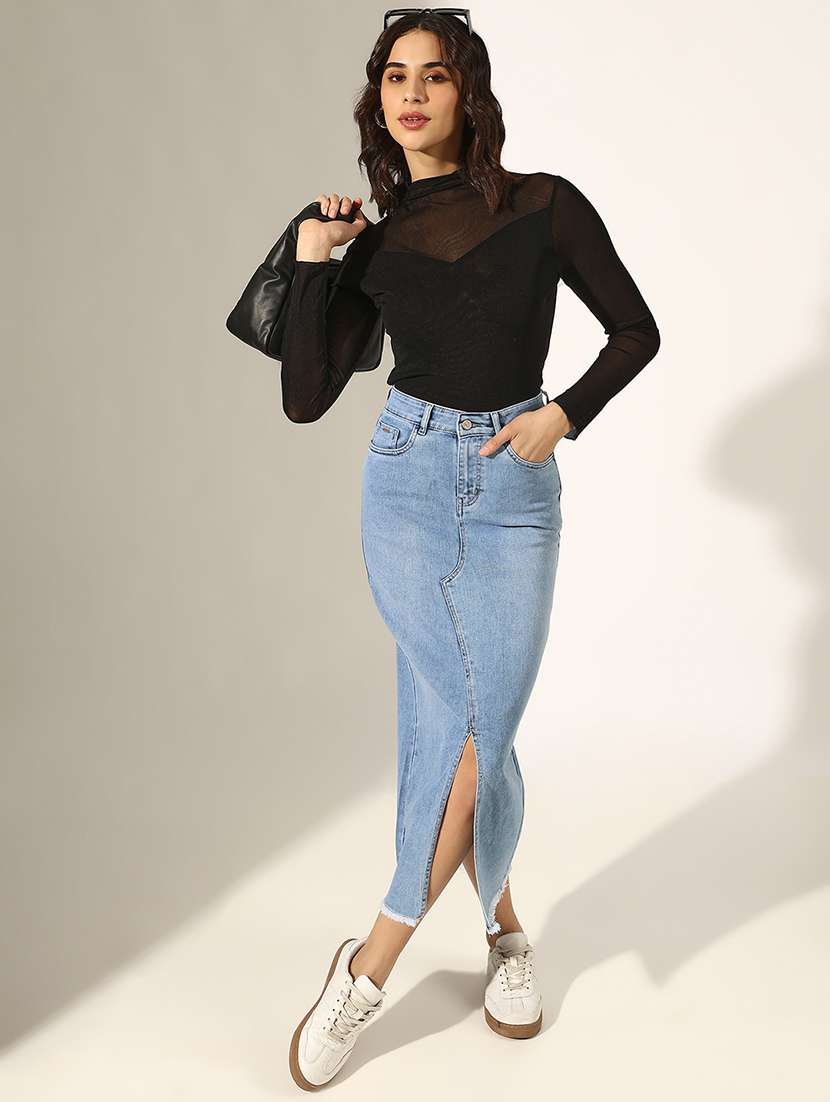 women solid long sleeve regular top - 22180163 -  Standard Image - 4