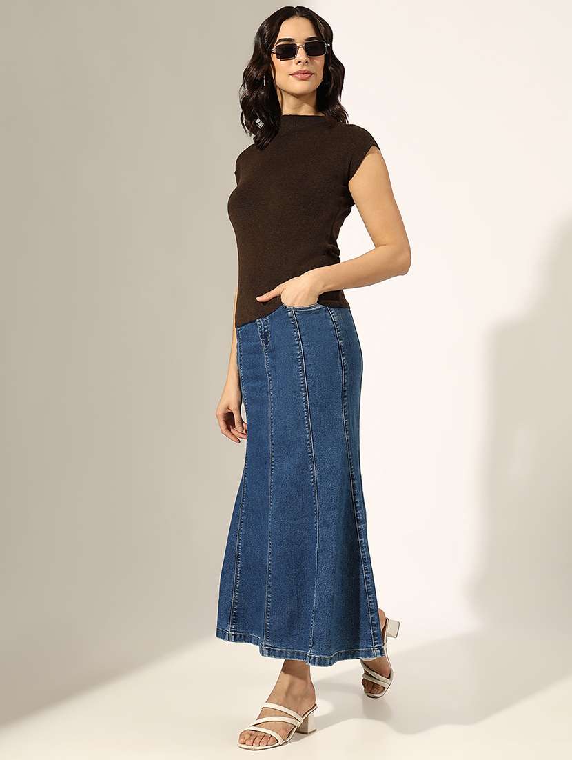 women black solid cap sleeve regular top - 22180175 -  Standard Image - 4