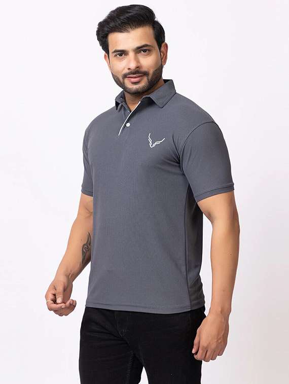 men pack of 3 solid short sleeve polo t-shirt - 22180248 -  Standard Image - 4