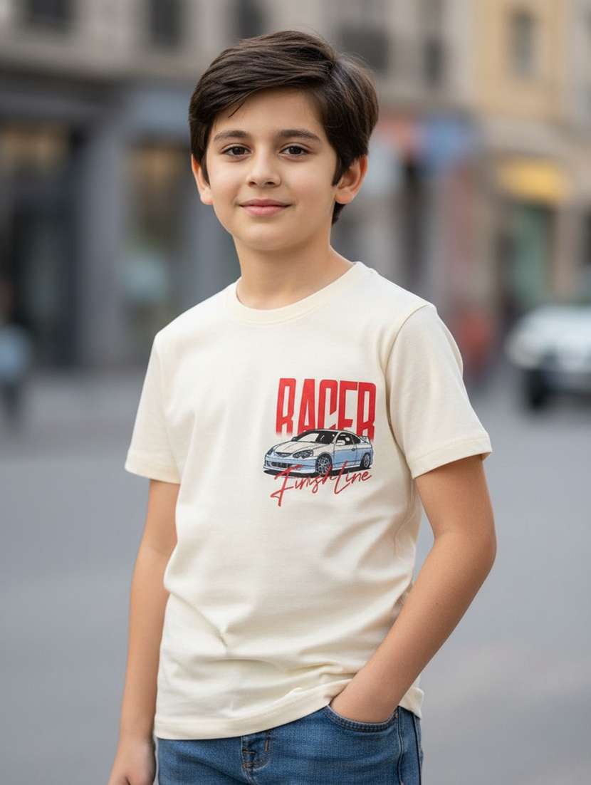 boys printed short sleeve t-shirt - 22180352 -  Standard Image - 1