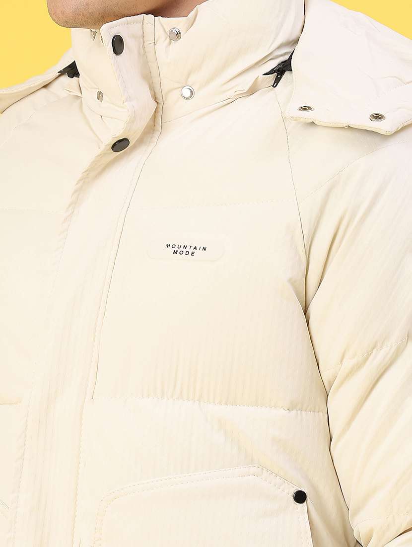 men solid long sleeve lightweight puffer jacket - 22180642 -  Standard Image - 4