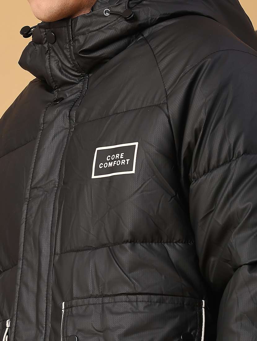 men solid long sleeve lightweight puffer jacket - 22180698 -  Standard Image - 4