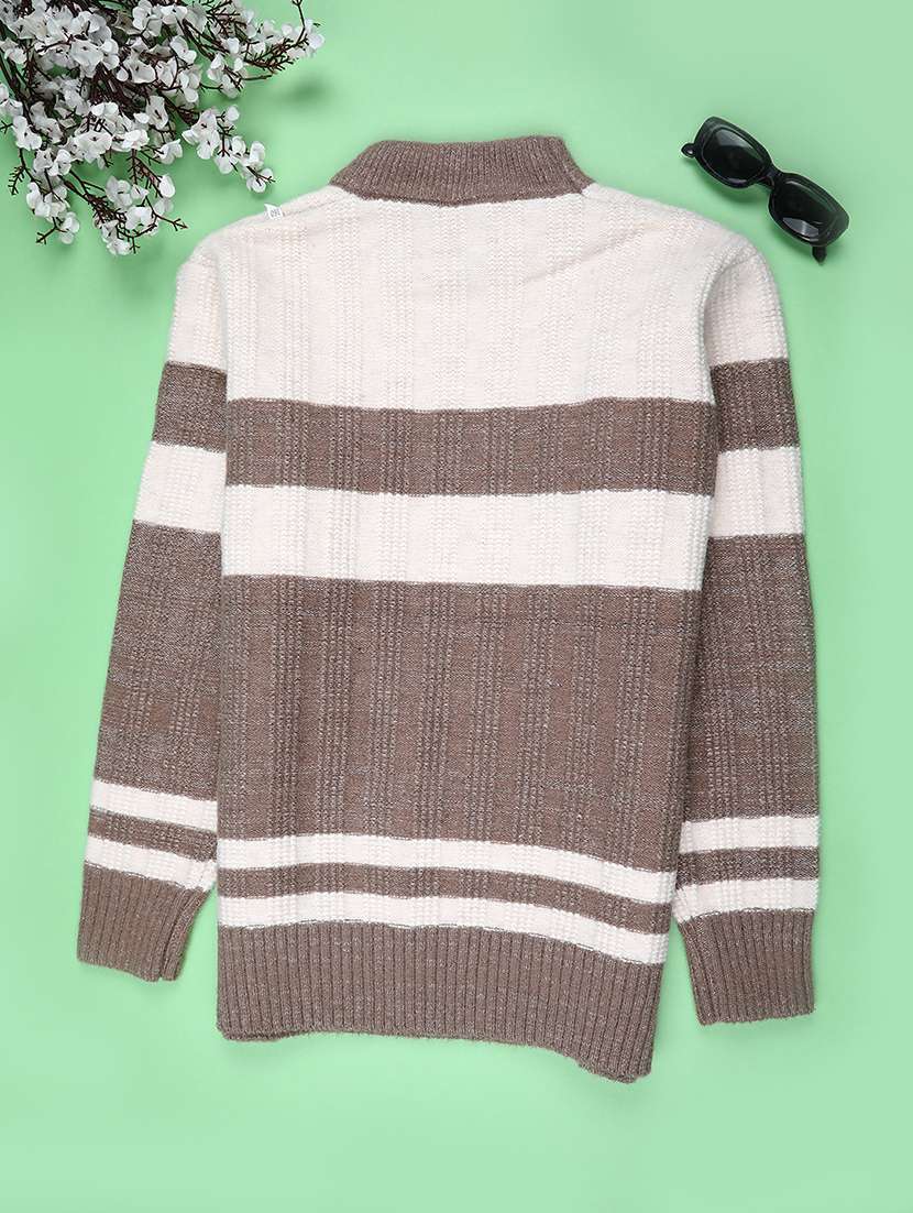 boys self designed long sleeve sweater - 22180742 -  Standard Image - 1