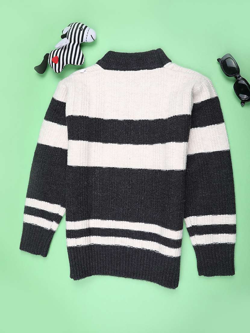 boys self designed long sleeve sweater - 22180743 -  Standard Image - 1