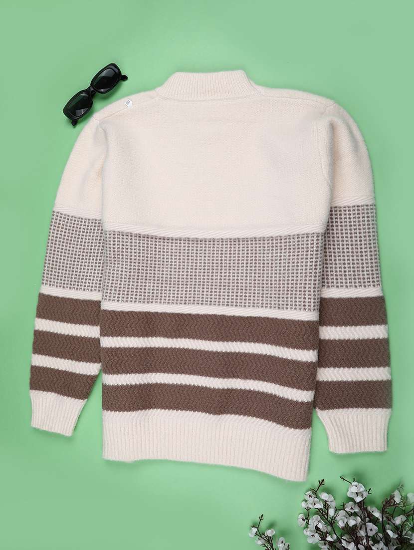 boys self designed long sleeve sweater - 22180746 -  Standard Image - 1