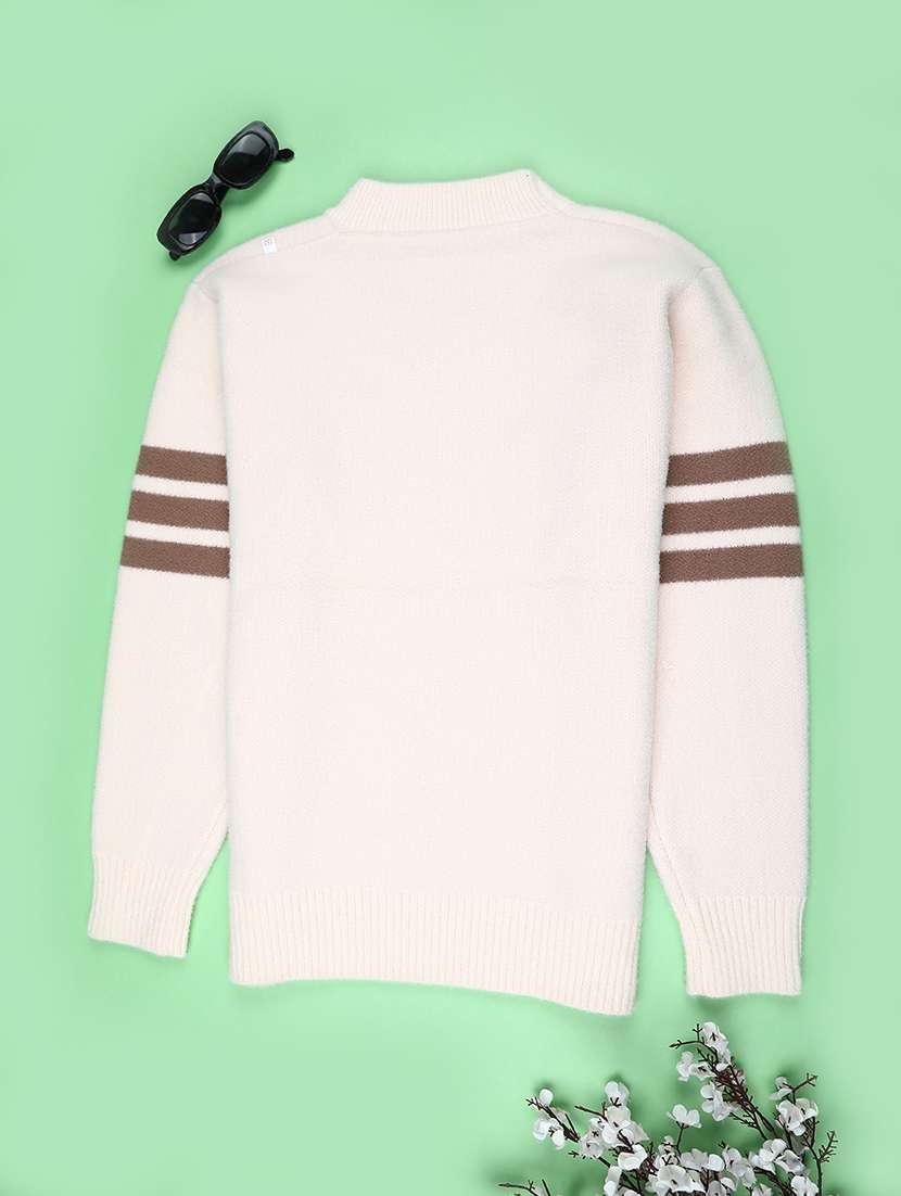 boys self designed long sleeve sweater - 22180751 -  Standard Image - 1