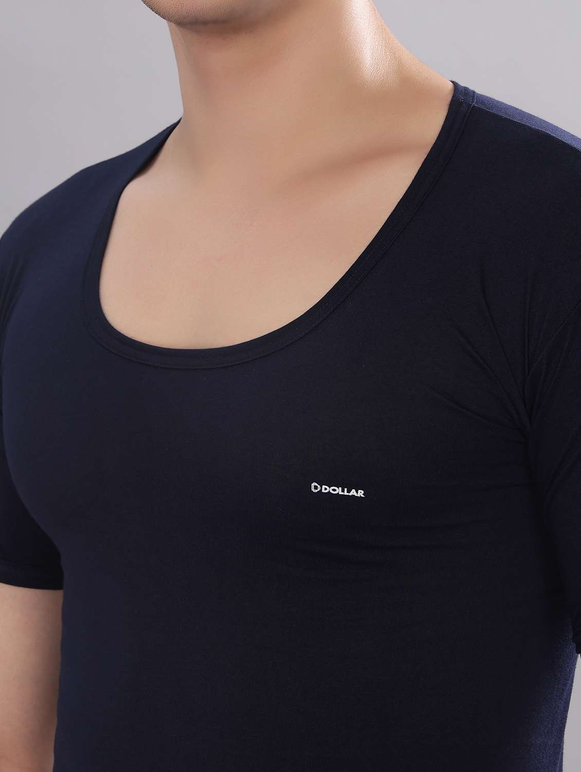 men solid half sleeve vest pack of 2 - 22180879 -  Standard Image - 4