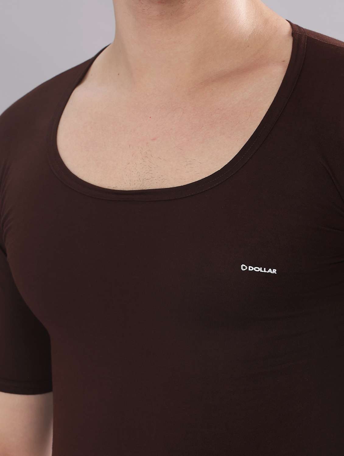 men solid half sleeve vest pack of 2 - 22180880 -  Standard Image - 4