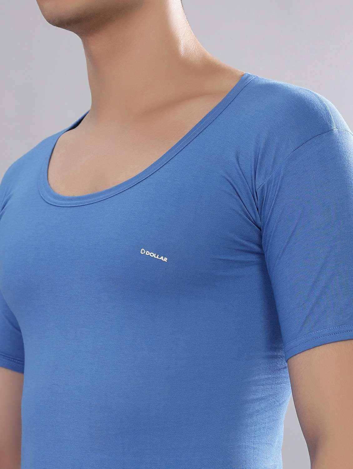 men solid half sleeve vest pack of 5 - 22180889 -  Standard Image - 4