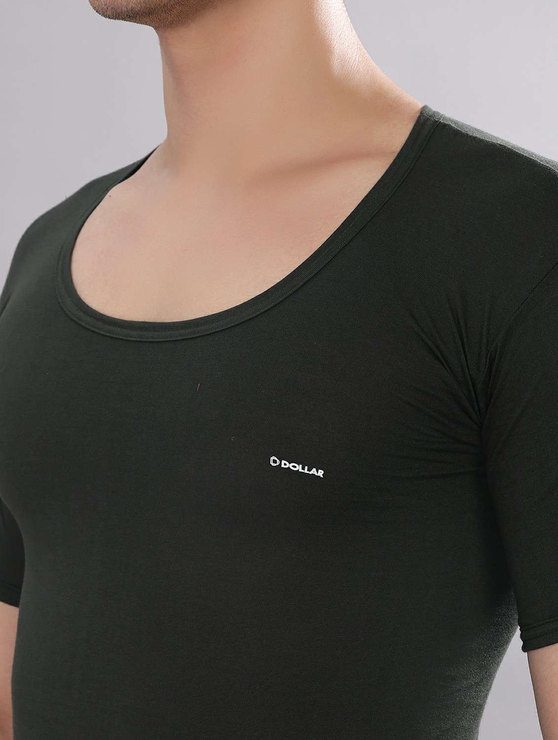 men solid half sleeve vest pack of 5 - 22180891 -  Standard Image - 4