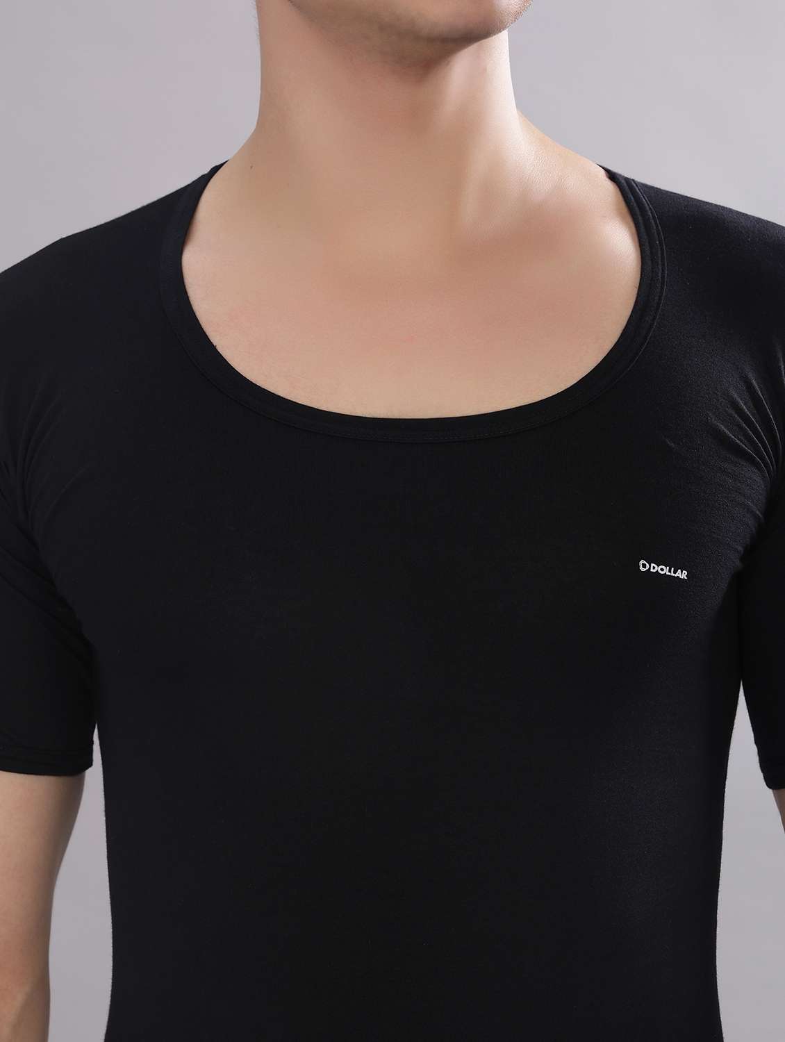 men solid half sleeve vest pack of 7 - 22180895 -  Standard Image - 4