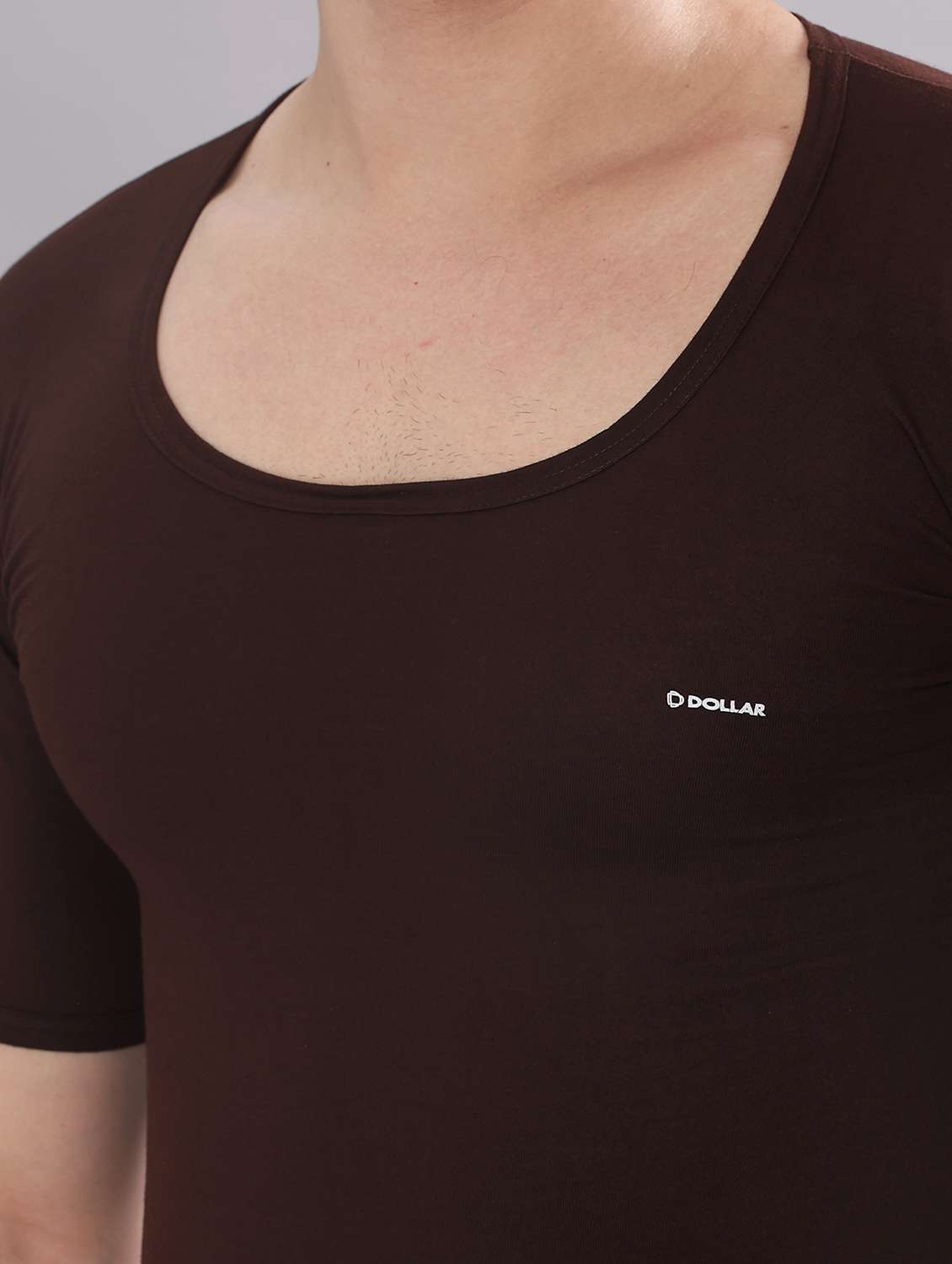 men solid half sleeve vest pack of 10 - 22180896 -  Standard Image - 4