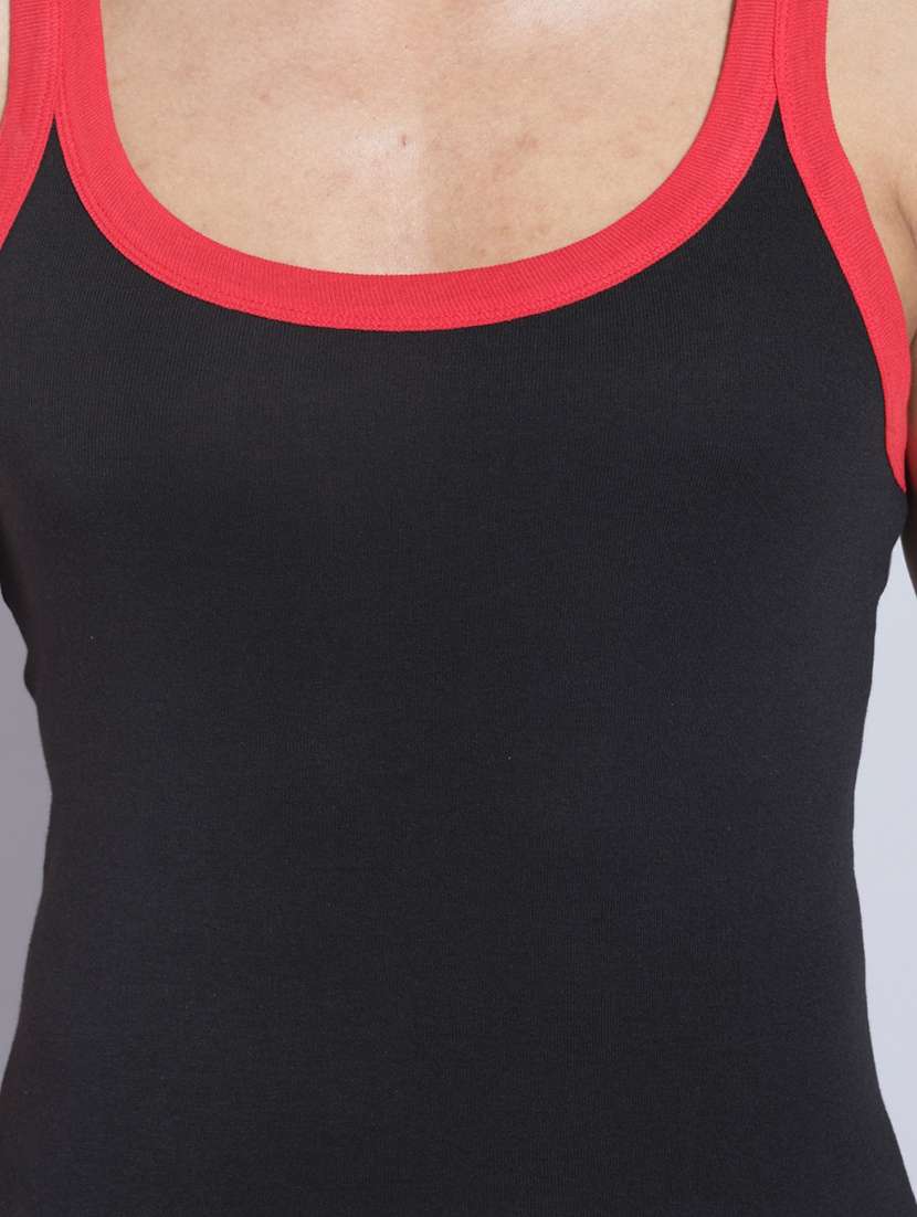 men solid sleeveless vest pack of 2 - 22181022 -  Standard Image - 4