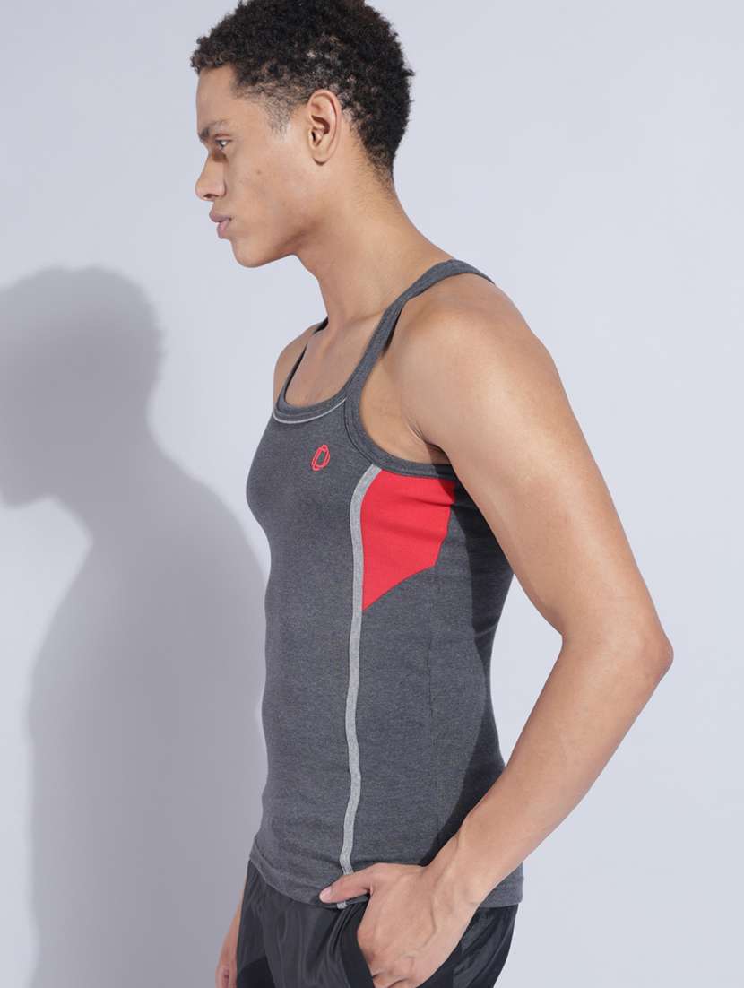 men color blocked sleeveless vest pack of 2 - 22181031 -  Standard Image - 1