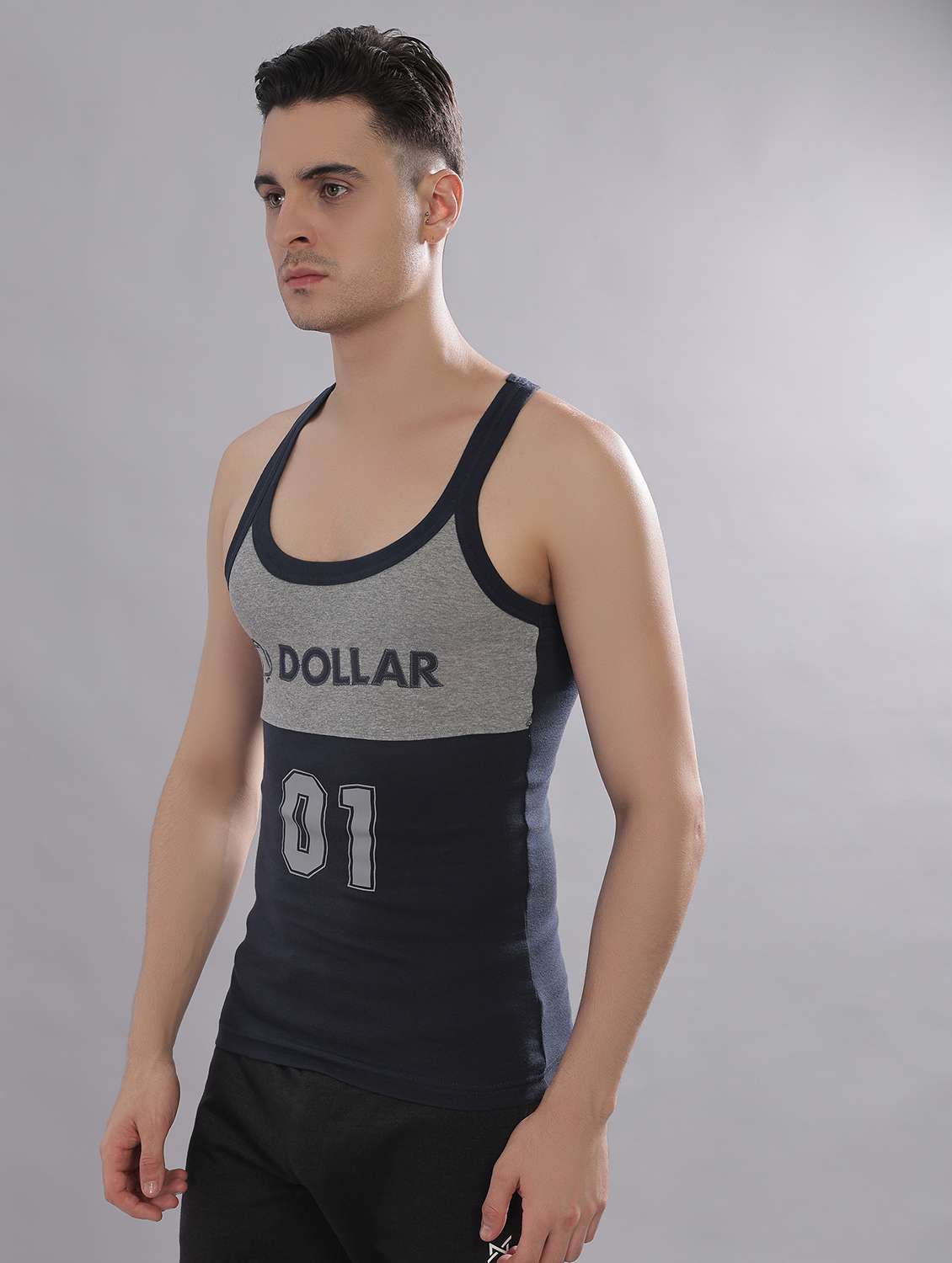 men pack of 4 color block sleeveless vest - 22181074 -  Standard Image - 1