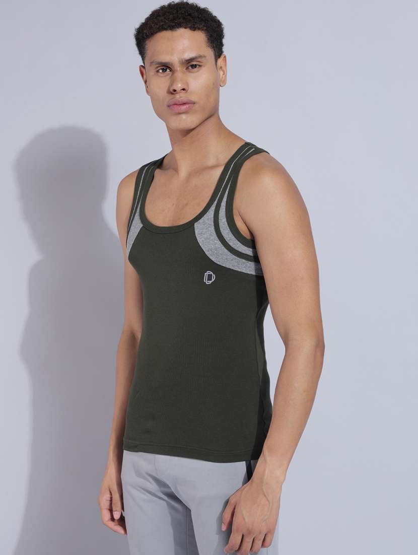 men color blocked sleeveless vest pack of 2 - 22181077 -  Standard Image - 1
