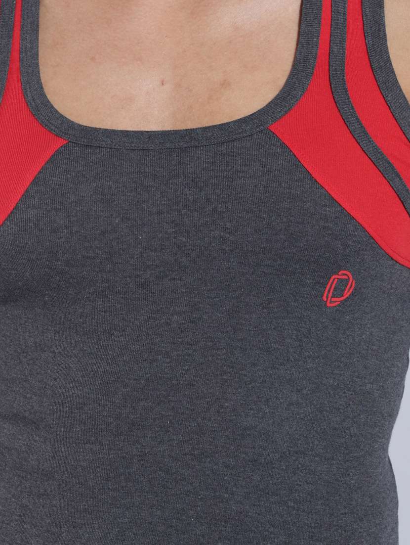 men pack of 3 color block sleeveless vest - 22181080 -  Standard Image - 4