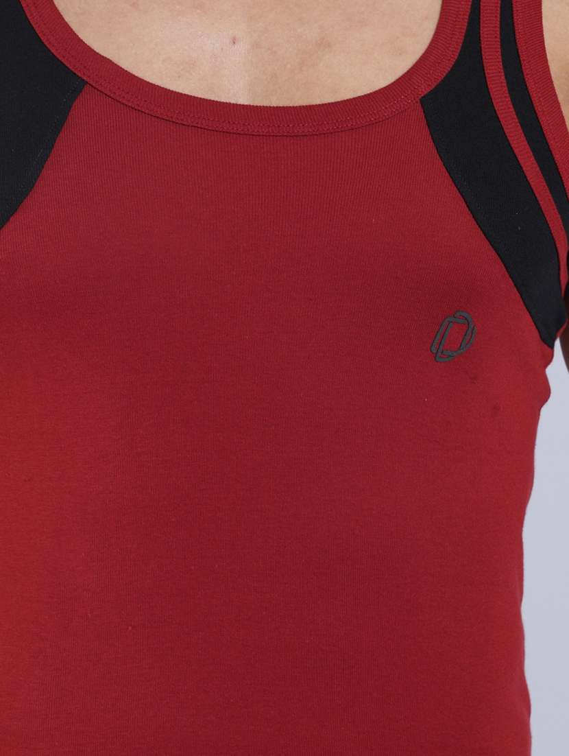 men pack of 4 color block sleeveless vest - 22181082 -  Standard Image - 4